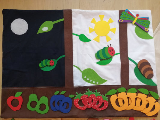 La chenille qui fait des trous